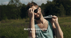 Desktop Screenshot of mattriddlehoover.com